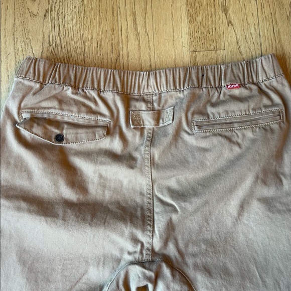 Men’s khaki joggers - large - Picture 3 of 3